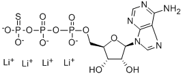 ADENOSINE 5'-O-(3-THIOTRIPHOSPHATE), TETRALITHIUM SALT CAS#: 93839-89-5
