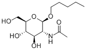 AMYL 2-ACETAMIDO-2-DEOXY-BETA-D-GLUCOPYRANOSIDE CAS#: 94483-64-4