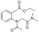 ANTHRANILIC ACID, N-ACETYL-N-(DIMETHYLCARBAMOYLMETHYL)-, ETHYL ESTER CAS#: 92648-99-2