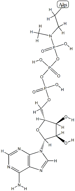 ATP gamma-(N-(2-chloroethyl)-N-methyl)amide CAS#: 90906-29-9