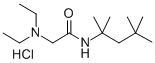 Acetamide, 2-(diethylamino)-N-(1,1,3,3-tetramethylbutyl)-, hydrochlori de CAS#: 97301-23-0