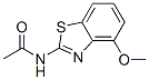 Acetamide, N-(4-methoxy-2-benzothiazolyl)- (9CI) CAS#: 90915-52-9