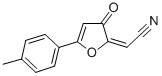 Acetonitrile, (5-(4-methylphenyl)-3-oxo-2(3H)-furanylidene)- CAS#: 97180-86-4