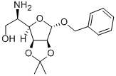 BENZYL 5-AMINO-5-DEOXY-2,3-O-ISOPROPYLIDENE-ALPHA-D-MANNOFURANOSIDE CAS#: 91364-19-1