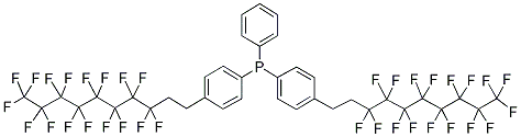 BIS[4-(1H,1H,2H,2H-PERFLUORODECYL)PHENYL]PHENYLPHOSPHINE CAS#: 892154-91-5