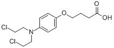 BUTYRIC ACID, 4-(p-(BIS(2-CHLOROETHYL)AMINO)PHENOXY)- CAS#: 92318-13-3