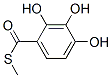Benzoic acid, 2,3,4-trihydroxythio-, S-methyl ester (7CI) CAS#: 90111-42-5
