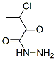 Butanoic acid, 3-chloro-2-oxo-, hydrazide CAS#: 98070-34-9