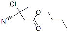 Butyric acid, 3-chloro-3-cyano-, butyl ester (7CI) CAS#: 90797-18-5