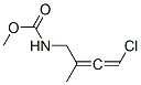 Carbamic acid, (4-chloro-2-methyl-2,3-butadienyl)-, methyl ester (9CI) CAS#: 91434-55-8