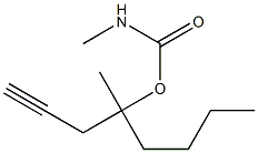 Carbamic acid, methyl-, 1-butyl-1-methyl-3-butynyl ester (6CI,7CI) CAS#: 91355-95-2