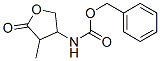 Carbamic acid, (tetrahydro-4-methyl-5-oxo-3-furanyl)-, phenylmethyl ester (9CI) CAS#: 94799-18-5