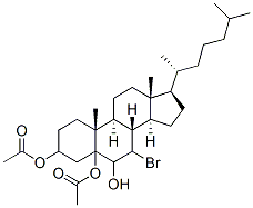 Cholestane-3,5,6-triol, 7-bromo-, 3,5-diacetate CAS#: 97154-63-7
