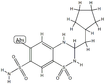 (+)-Cyclopenthiazide CAS#: 96783-05-0