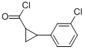 Cyclopropanecarbonyl chloride, 2-(m-chlorophenyl)- (7CI) CAS#: 91329-56-5