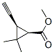 Cyclopropanecarboxylic acid, 3-ethynyl-2,2-dimethyl-, methyl ester, (1R-cis)- CAS#: 91726-63-5