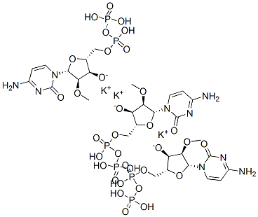 Cytidine 5'-(trihydrogen diphosphate), 2'-O-methyl-, tripotassium salt CAS#: 93839-94-2