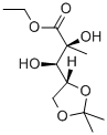 D-Arabinonic acid, 2-C-methyl-4,5-O-(1-methylethylidene)-,ethyl ester CAS#: 93635-76-8