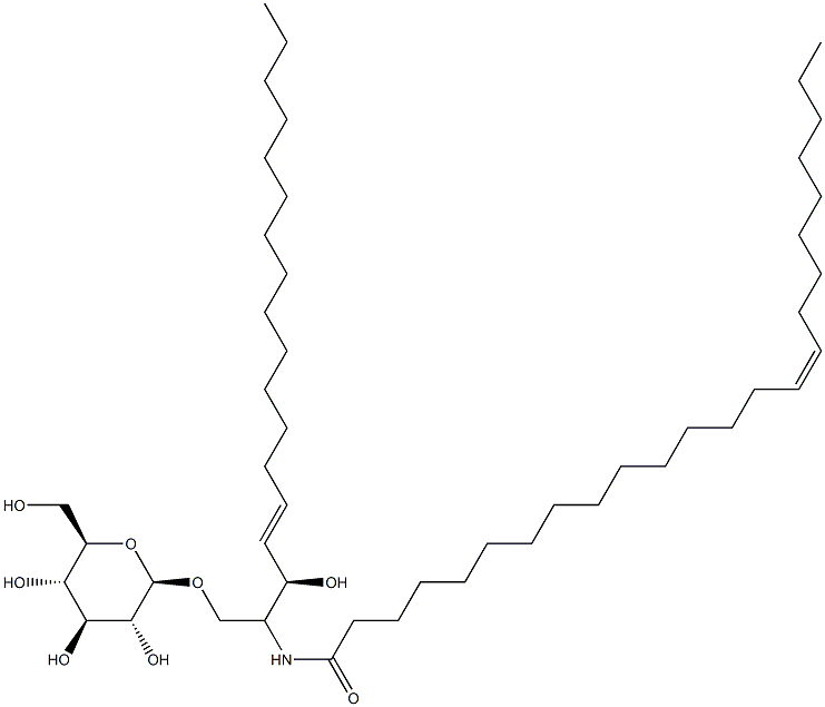 D-glucosyl-1-1'-N-nervonoyl-D-erythro-sphingosine CAS#: 887907-50-8