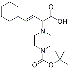 (E)-2-(4-BOC-PIPERAZIN-1-YL)-4-CYCLOHEXYL-3-BUTENOIC ACID CAS#: 890090-63-8