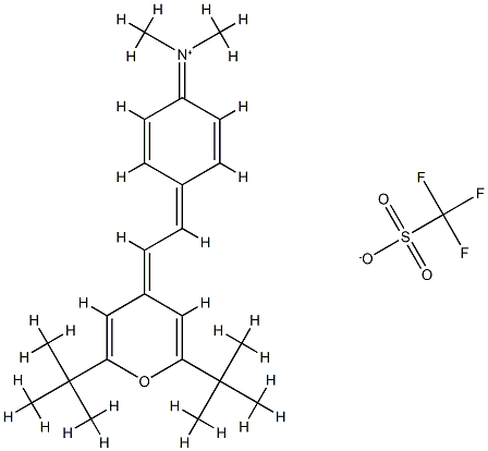 (E)-4-(2-(4-(Dimethylamino)phenyl)ethenyl)-2,6-bis(1,1-dimethylethyl)pyryliumsalt CAS#: 97248-73-2