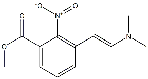 (E)-Methyl 3-(2-(diMethylaMino)vinyl)-2-nitrobenzoate CAS#: 93247-79-1