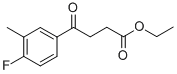 ETHYL 4-(4-FLUORO-3-METHYLPHENYL)-4-OXOBUTYRATE CAS#: 898752-61-9
