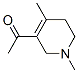 Ethanone, 1-(1,2,5,6-tetrahydro-1,4-dimethyl-3-pyridinyl)- (9CI) CAS#: 91324-23-1