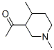 Ethanone, 1-(1,4-dimethyl-3-piperidinyl)- (9CI) CAS#: 91324-26-4