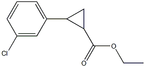 Ethyl 2-(3-chlorophenyl)cyclopropanecarboxylate CAS#: 92576-45-9