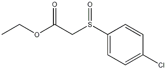 Ethyl 2-(4-chlorophenylsulfinyl)acetate CAS#: 91077-12-2