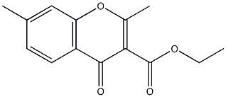 Ethyl 2,7-diMethyl-4-oxo-4H-chroMene-3-carboxylate CAS#: 92397-12-1