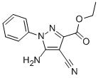 Ethyl 5-amino-4-cyano-1-phenyl-1H-pyrazole-3-carboxylate CAS#: 93764-93-3