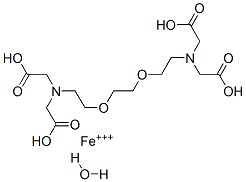 Ethylenebis(oxyethylenenitrilo)tetraacetic acid ferric salt hydrate CAS#: 91154-97-1