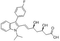 Fluvastatin CAS#: 93957-54-1