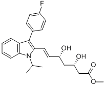 Fluvastatin methyl ester CAS#: 93957-53-0
