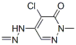 Formaldehyde, (5-chloro-1,6-dihydro-1-methyl-6-oxo-4-pyridazinyl)hydrazone (9CI) CAS#: 96017-20-8