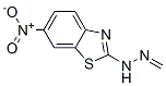 Formaldehyde, (6-nitro-2-benzothiazolyl)hydrazone (7CI) CAS#: 90220-89-6