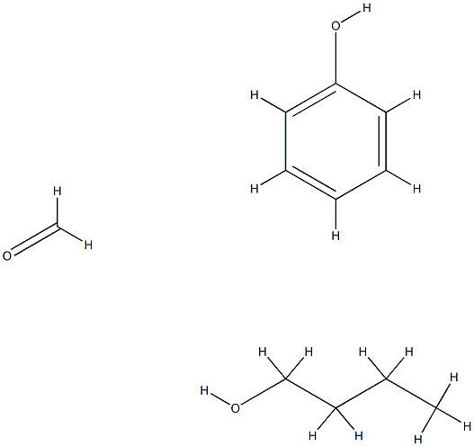 Formaldehyde, reaction products with Bu alcohol and phenol CAS#: 96446-41-2