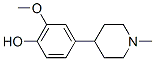 Hexahydropyridine, 1-methyl-4-(4-hydroxy-5-methoxyphenyl)- CAS#: 94427-44-8