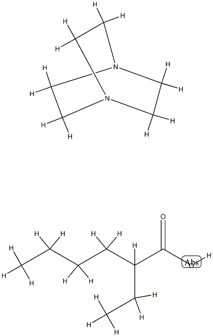 Hexanoic acid, 2-ethyl-, compd. with 1,4-diazabicyclo2.2.2octane CAS#: 97558-87-7