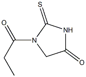 Hydantoin, 1-propionyl-2-thio- (6CI) CAS#: 98134-93-1