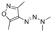Isoxazole, 4-(3,3-dimethyl-1-triazeno)-3,5-dimethyl- (7CI) CAS#: 91773-32-9