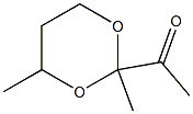 Ketone, 2,4-dimethyl-m-dioxan-2-yl methyl (7CI) CAS#: 92705-67-4