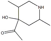 Ketone, 4-hydroxy-2,5-dimethyl-4-piperidyl methyl (7CI) CAS#: 90950-32-6