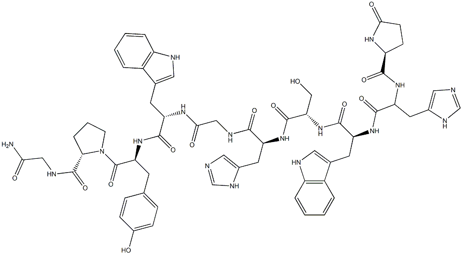 LHRH, His(5)-Trp(7)-Tyr(8)- CAS#: 91097-16-4