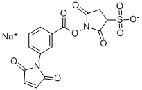 M-MALEIMIDOBENZOYL-N-HYDROXYSULFOSUCCINIMIDE ESTER CAS#: 92921-25-0
