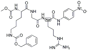 METHOXYCARBONYL-LYS(Z)-GLY-ARG-PNA CAS#: 96559-87-4