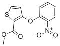 METHYL 3-(2-NITROPHENOXY)-2-THIOPHENECARBOXYLATE CAS#: 91041-18-8