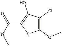 METHYL 4-CHLORO-3-HYDROXY-5-METHOXYTHIOPHENE-2-CARBOXYLATE CAS#: 95201-98-2